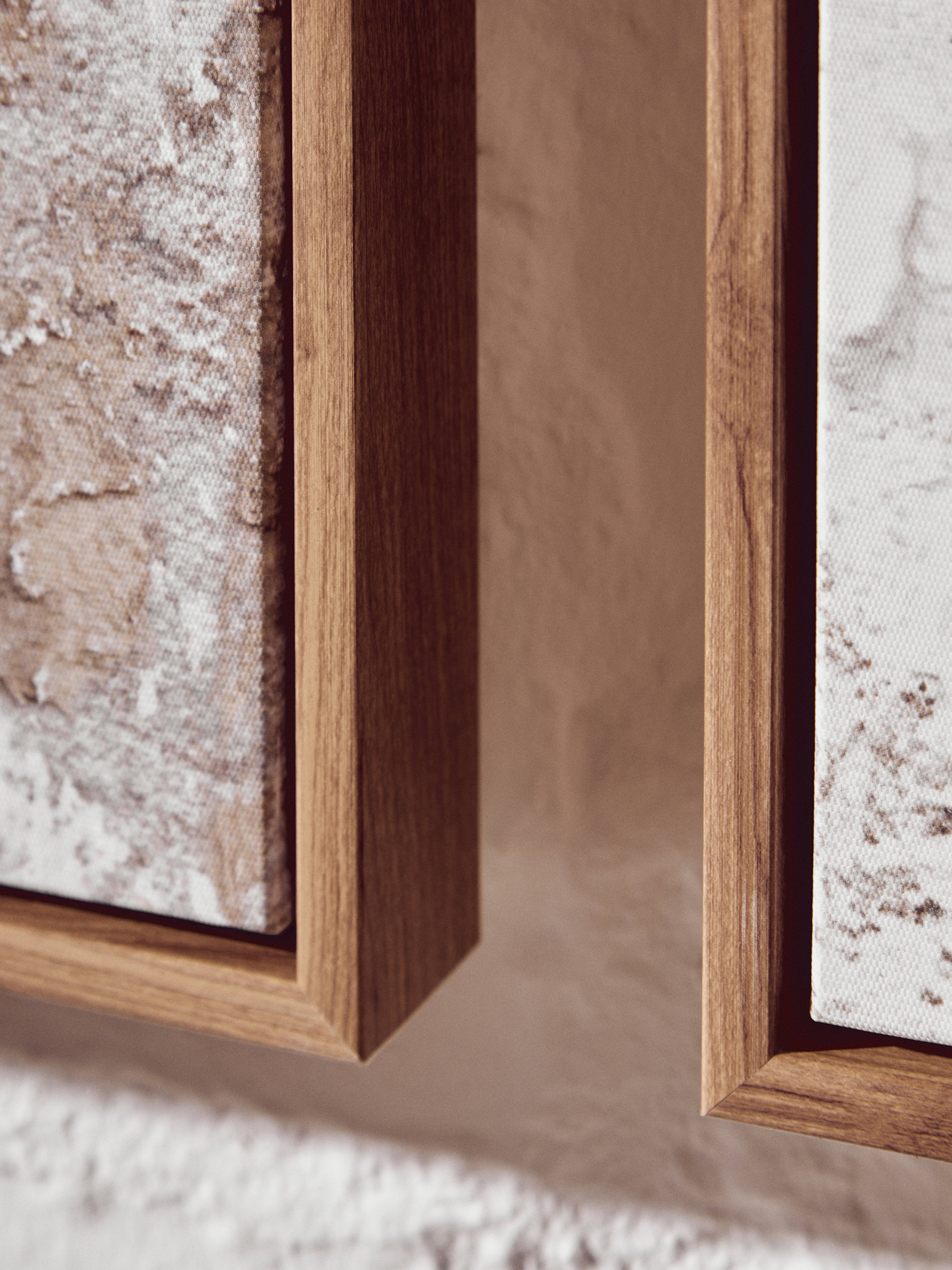 Set Of 2 Noah Earthy Tone Textured Wall Art